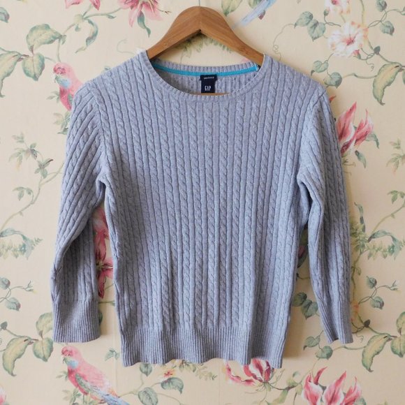 🐾Preppy Varsity Cable Sweater - Picture 1 of 8